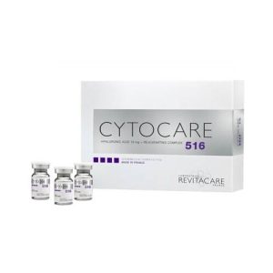 Buy Cytocare 516 (10x5ml)Cytocare 516 is a dermal filler that is used to rejuvenate the skin and delay the formation of fine lines and wrinkles . It is part of the Cytocare product line and is designed to provide a non-invasive boost to the skin, preserving its youthful appearance